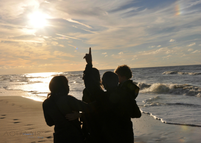 Ballonverstrooiing afscheid in stijl
